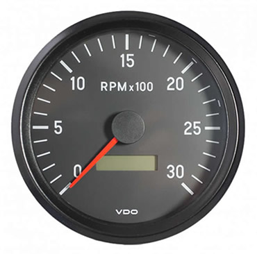 Rev Counter 3000 RPM Gauge